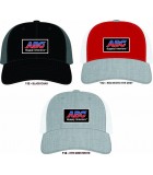 Richardson Snapback Trucker Cap with RUBBER Patch HBLW112RBR