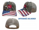 Stocked Trucker Mesh USA Camo Cap - OLWUSACAMO