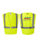 KISHIGO "Original" Hi-Viz, Class 2, Ultra Cool Safety Vest  LWVEST