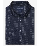 Mizzen+Main Halyard Short Sleeve Dress Shirt LW1KS-0529
