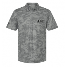 Adidas Men's All Over Camo Print Polo SLWA550