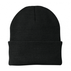 12” Knit Cap - LWKNITS Black