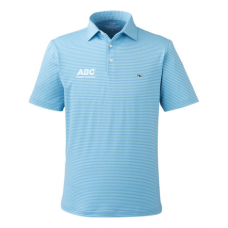 Vineyard Vines Men's Bradley Stripe Sankaty Polo SLWG012426 (WB Txt)