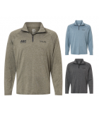 HUK Men's Airweight Heather 1/4-Zip Pullover HBLWH1200715