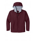 Hooded - Weather Ready Nylon/Fleece Jacket  LWJKTFLCH