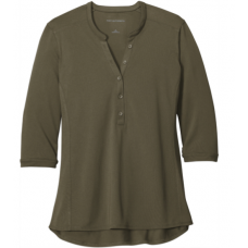 Port Authority Women's UV Choice Pique Henley LWLK750