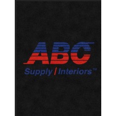 Single Door Logo Floor Mats (Indoor - carpet)  3' x 4'  LWMAT