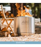 Solo Stove Bonfire 19.5" Fire Pit + Stand Bundle SLWSSBON-SD-2.0