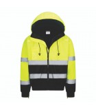 Wind & Water Proof, Insulated, Hiviz Rain Bomber Jacket  LWHVZJKT - Tall