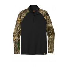 Russell Outdoors Realtree Colorblock Performance 1/4-Zip LWRU152