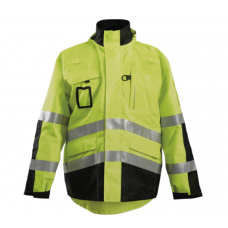 Water Proof, Premium, Hiviz Waterproof Black Bottom Ripstop Parka LWSP-RSPARKA
