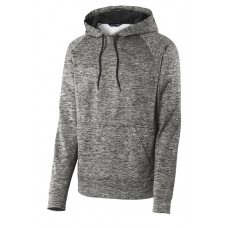Men's Sport-Tek PosiCharge Electric Heather Fleece Hooded Pullover LWST225