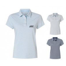 Swannies Women's Kayla Striped Polo LWSW1110L