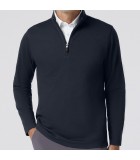 Mizzen+Main KPI Quarter Zip LWTLY19-BLK