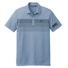 TravisMathew Coastal Chest Stripe Polo SLWTM1MY402 Left Slv Logo Location