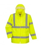 Water Proof, Breathable Hiviz Rain Jacket  LWRAIN