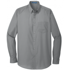 Men's Long Sleeve Carefree Poplin Shirt LWW100