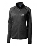 Cutter & Buck Ladies Mainsail Sweater-Knit Full Zip Jacket HBLWLCO00059