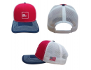 Stocked Trucker Mesh USA Flag Cap - OLWFC Red/White/Blue