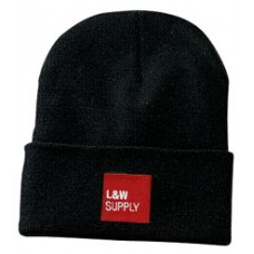 12” Knit Cap - OLWKNITS Black
