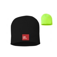 8” Knit Beanie OLWBEANIES - Black
