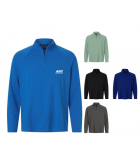 Devon  & Jones Men's Seaton Pebble Textured 1/4-Zip Pullover HBDG402