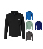 Devon & Jones Women's Seaton Pebble Textured 1/4-Zip Pullover HBDG402W