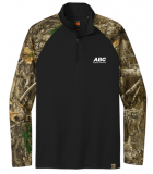 Russell Outdoors Realtree Colorblock Performance 1/4-Zip HBLWRU152