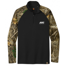 Russell Outdoors Realtree Colorblock Performance 1/4-Zip HBLWRU152