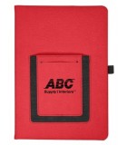 Roma Journal Notebook with Phone Pocket LWLG-9386