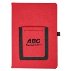 Roma Journal Notebook with Phone Pocket LWLG-9386