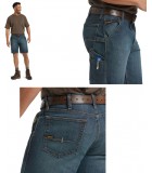 ARIAT Rebar DuraStretch Denim Utility Shorts 10039286 ARIAT Rebar DuraStretch Denim Utility Shorts 10039286