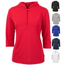 Cutter & Buck Women's Virtue 1/2 Zip Hoodie LCK00120 Cutter & Buck Women's Virtue 1/2 Zip Hoodie LCK00120