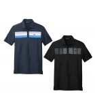 TravisMathew Cabana Chest Stripe Polo TM1MU416-Left Slve Logo Location TravisMathew Cabana Chest Stripe Polo TM1MU416-Left Slve Logo Location