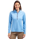 Cutter & Buck Women's Adapt Eco Knit Stretch Recycled 1/2-Zip LWLCK00128
