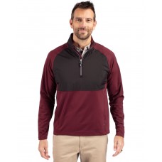 Cutter & Buck Men's Adapt Eco Knit Hybrid Recycled 1/4-Zip LWMCC00034